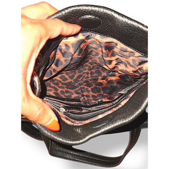 B. Makowsky Durango Soft Leather Convertible Crossbody Shoulder Handbag … - Picture 5 of 6